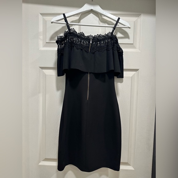 Black formal short dress - Picture 2 of 2